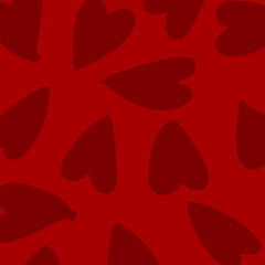 Delicate hand-drawn heart background, perfect for Valentine's Day, weddings, or Mother's Day. Great as a printable for creative designs.