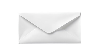 Postal envelope  isolated on white transparent background