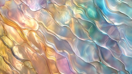 Obraz premium nacre iridescent abstract textured background