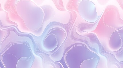 Pastel Dreamscape: Abstract fluid art in soft pink, purple, and white hues.  A mesmerizing blend of organic shapes and gentle color gradients create a calming and dreamy atmosphere. 