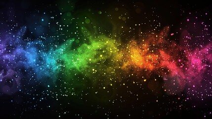 Rainbow holographic fantasy texture background
