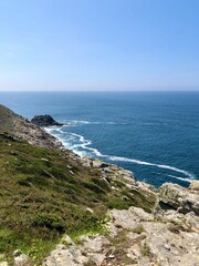 Coastline in summertime 