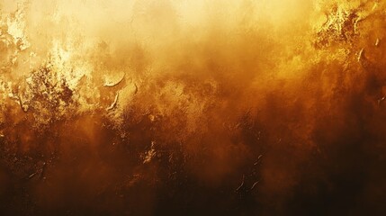 Golden Abstract Texture Background, Shimmering Golden Clouds, Radiant Warm Gold Art, Abstract Golden Shine