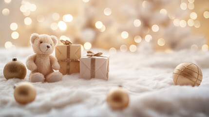 Neutral baby background soft colors