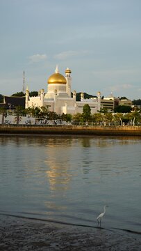 mosque by the river