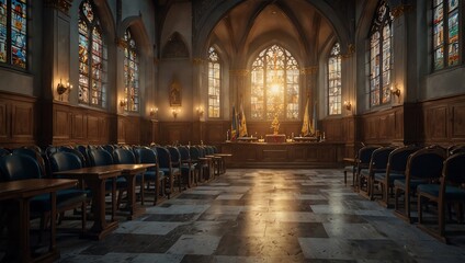 Obraz premium interior of church
