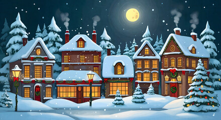 winter town 01