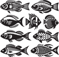  Fish Vector Illustrations for Ocean and Marine Designs