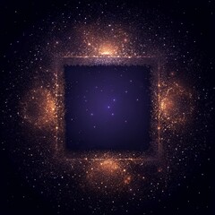 frame with stars