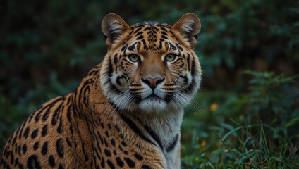 portrait of a tiger