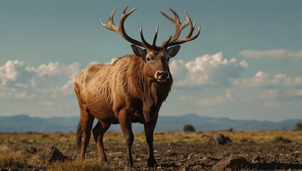 Obraz premium elk in the wild
