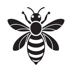 bee icon vector
