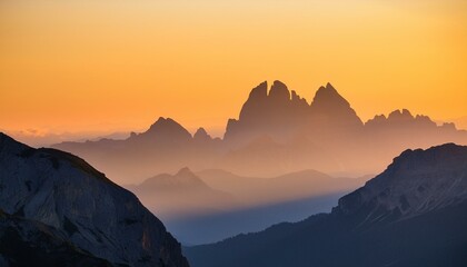sunset in the mountains, forest, view, clouds, light, evening, dusk, horizon, 