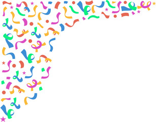 New Year Confetti Corner