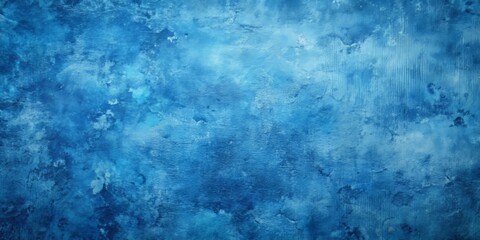Fototapeta premium Blue Texture Banner Background Design: Abstract, Grunge, Watercolor, Denim, Marble, Navy, Teal, Sky, Ocean, Gradient, Pattern, Medium Shot