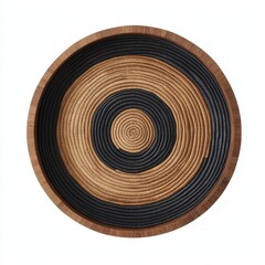 Woven Wall Decor - Round Basket Tray.