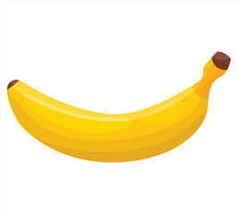 banana isolated on white background