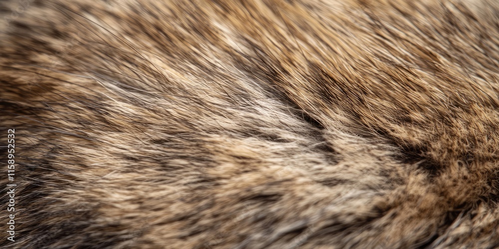 Wall mural close up view showcasing the intricate details of mouse fur. this macro image captures the texture a