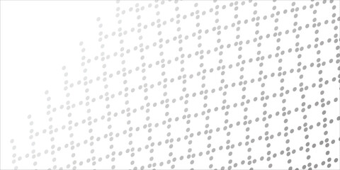 Mesh texture for fishing net. Dot pattern without color. illustration eps10