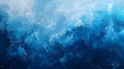 Dynamic blue ocean waves marine environment abstract artwork
