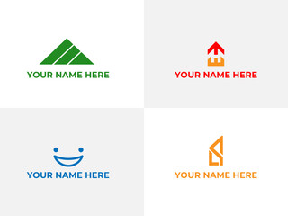 Modern Logo Design For Real Estate Business, Icon Design