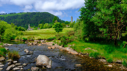 The Monastic City of Glendalough, Co Wicklow, Ireland