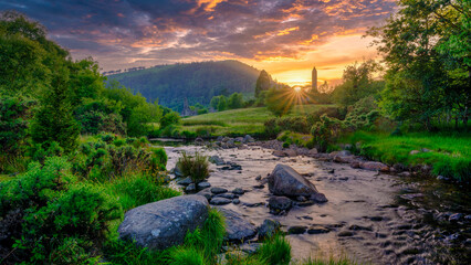 The Monastic City of Glendalough, Co Wicklow, Ireland