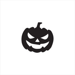 Halloween jack pumpkin vector