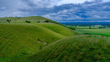 Obraz premium Views in the Vale of Pewsey, Wiltshire