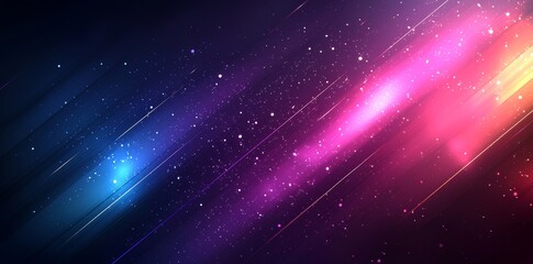 3D visualization of a purple and blue abstract geometric design, suitable for advertising, technology displays, banners, cosmetics, fashion, business promotions, and metaverse content. Sci-Fi