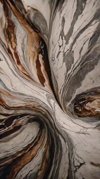A light gray or sepia tone with swirling patterns to emulate natural marble veins, 4k Wallpaper Background Animation Video
