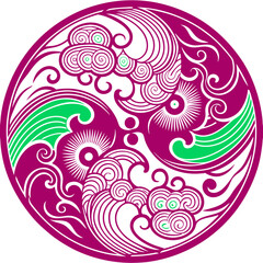 Ethereal Wind Mandala High Quality Editable Mandala Vector Design and Illustration