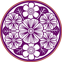 Flower Radial Floral Design High Quality Editable Mandala Vector Design and Illustration