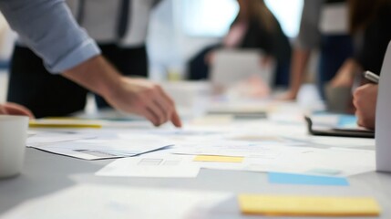 Product launch planning session. Featuring launch strategies and team collaboration