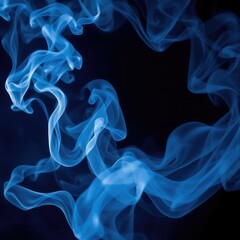 Fototapeta premium smoke on transparent background, smoke, abstract smoke background, smoke on black