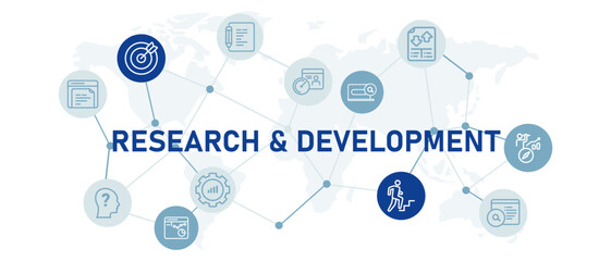 Research and Development R and D science innovation product business development for company competitive improvement