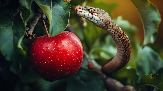 snake in the tree