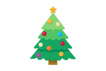 christmas tree illustration
