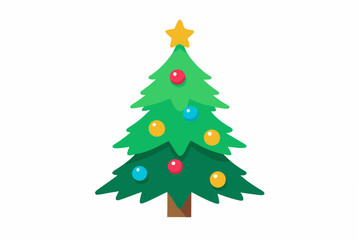 christmas tree illustration