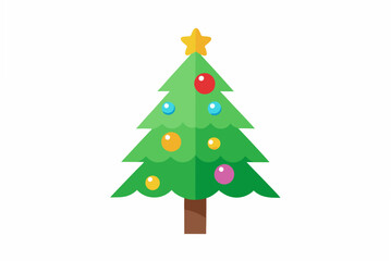 christmas tree vector