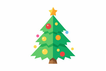 christmas tree illustration