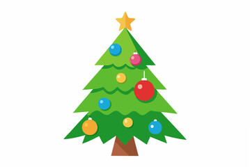 christmas tree vector