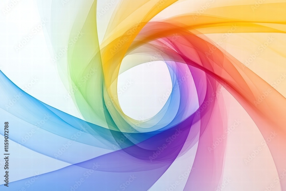 Leinwandbilder vibrant abstract explosion of colors with space for text and creative expression. generative ai