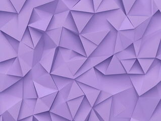 Obraz premium Lavender 3D Abstract Triangles Background