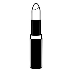 lipstick isolated on white