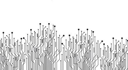 Abstract digital background with technology circuit board texture. 