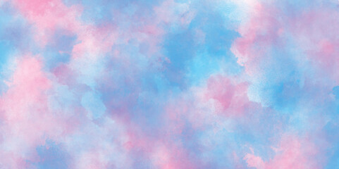 multicolor pastel rainbow gradient colors watercolor grunge texture, abstract colorful mixed color soft watercolor background, Watercolor paper texture background with cloudy stains and splashes.