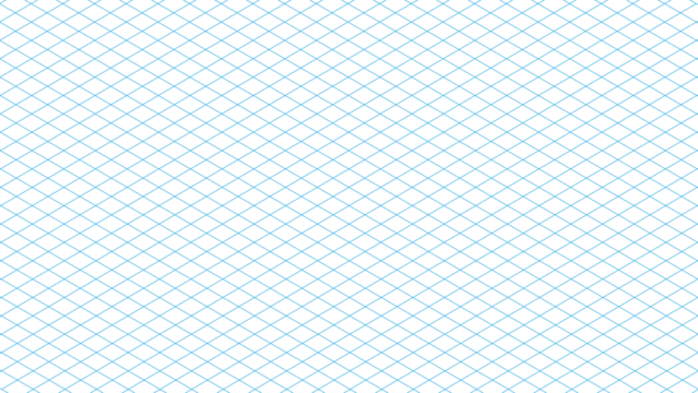 vector design of an isometric grid pattern