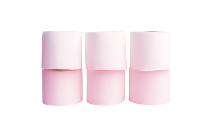 a group of rolls of toilet paper