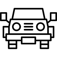 Obraz premium Jeep Icon